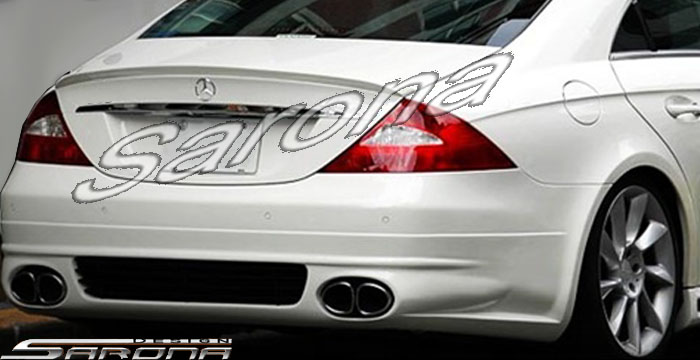 Custom Mercedes CLS Rear Bumper  Sedan (2005 - 2011) - $690.00 (Part #MB-019-RB)